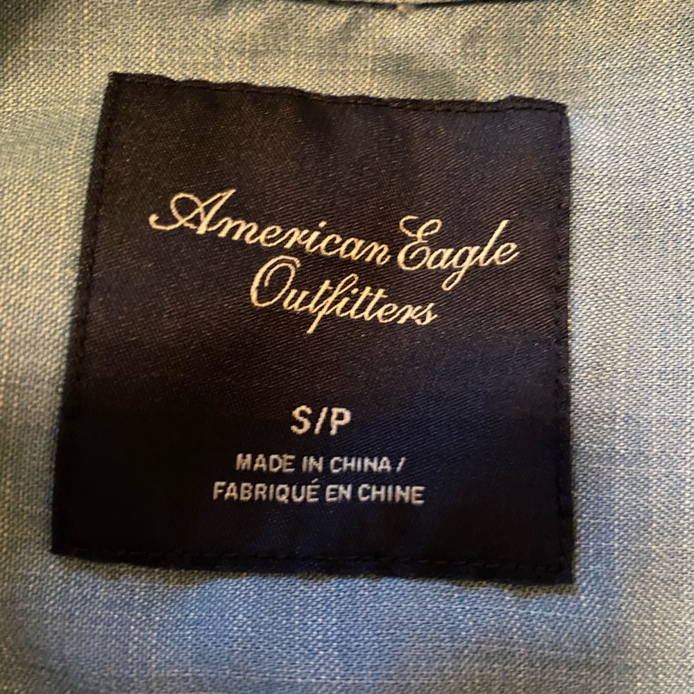 AE denim button down - Picture 4 of 5